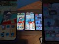 Samsung Galaxy A54, A42, & A10e Over the Horizon incoming calls separate & same time! #tech
