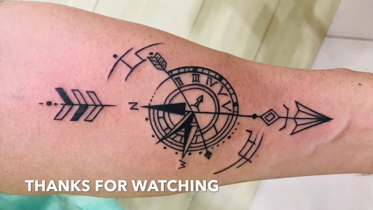 Arrow Compass Tattoo Ideas | TikTok