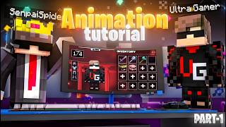 ✨Make This Minecraft CC LEAF ANIMATION Tutorial 🔥 | In Mobile 📱