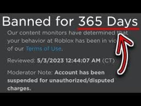 This is how i got banned of roblox... - YouTube