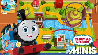 Thomas And Friends Minis -First Gameplay New Unlocked Spooky Thomas Build Your Own Track