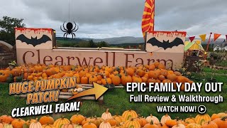 I'M BACK! 🎃 Clearwell Farm Pumpkin Patch Review #clearwellfarm