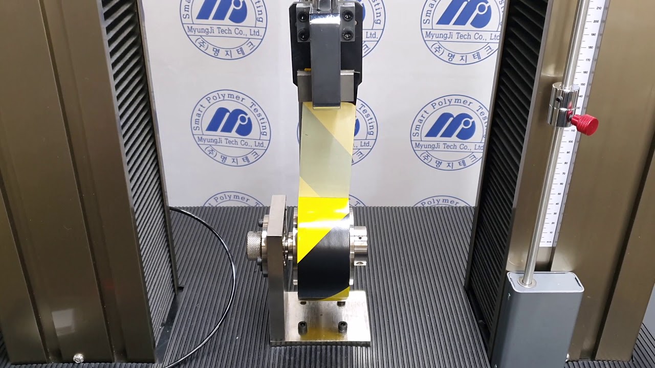 [제품소개] 만능인장시험기를 활용한 테이프 박리력 측정! / 180° Peel Test with Universal Testing  Machine