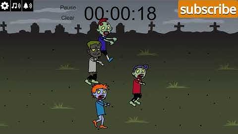 Zombie Race Timer!