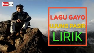 Ujung Pasir Lirik - Ujang Lakiki