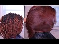 Retouching RED HAIR/ Light Hair Trim/ Feathered Styling