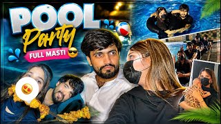 Family Ke Sath POOL PARTY 🏊♂️🔥 | Full Masti & Enjoyment | MB & NINI VLOGS