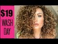 CURLY HAIR ON A BUDGET 💰| THE GLAM BELLE
