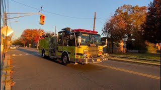 Avenel engine 5-4 responding with heavy Q 11-3-22