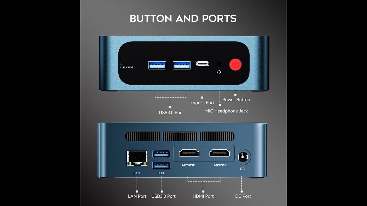 video Trigkey Speed S10 i5-1035G1