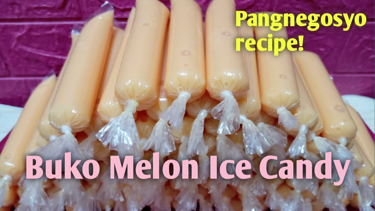 Buko Melon Ice Candy ll Soft Ice Candy for business