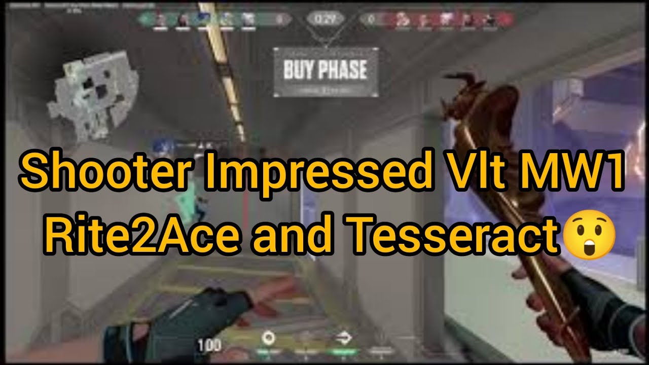 Shooter Impressed Vlt MW1 Rite2Ace and Tesseract😲
