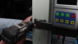 WEISS VM25L 3-Axis DRO (Magnetic scales) installation