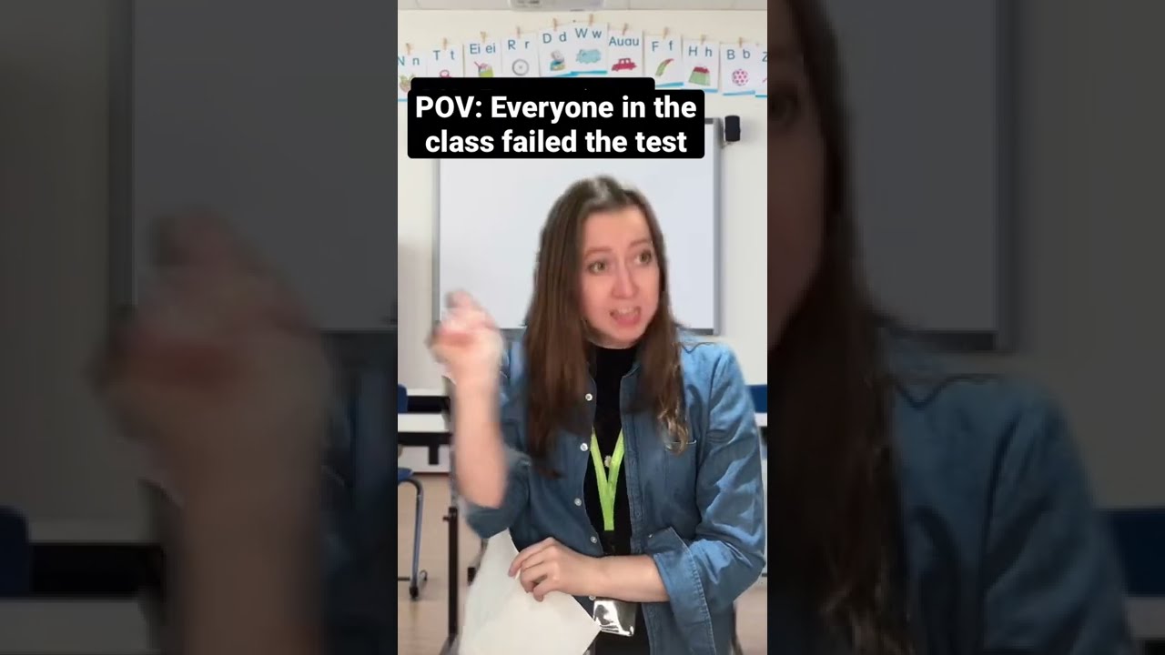 POV Everyone Failed The Exam Shorts Relatable Comedy Schoolmemes Teacher