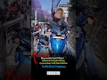 Motorcyclists Seen Riding on Kathmandu Footpaths, Raising Concerns Over Traffic Rule Violations.