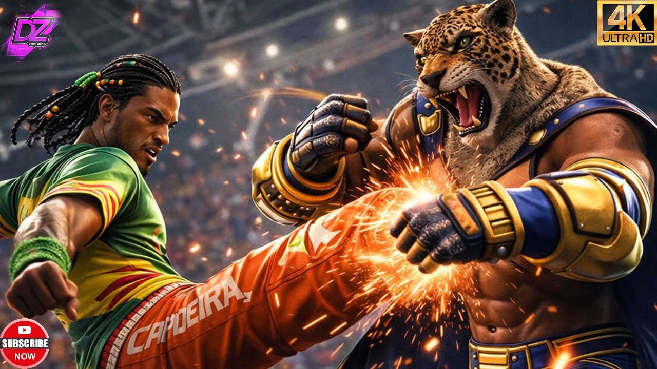 Eddy Gordo vs King – Ultimate Tekken Showdown | High-Flying Capoeira vs Pure Power