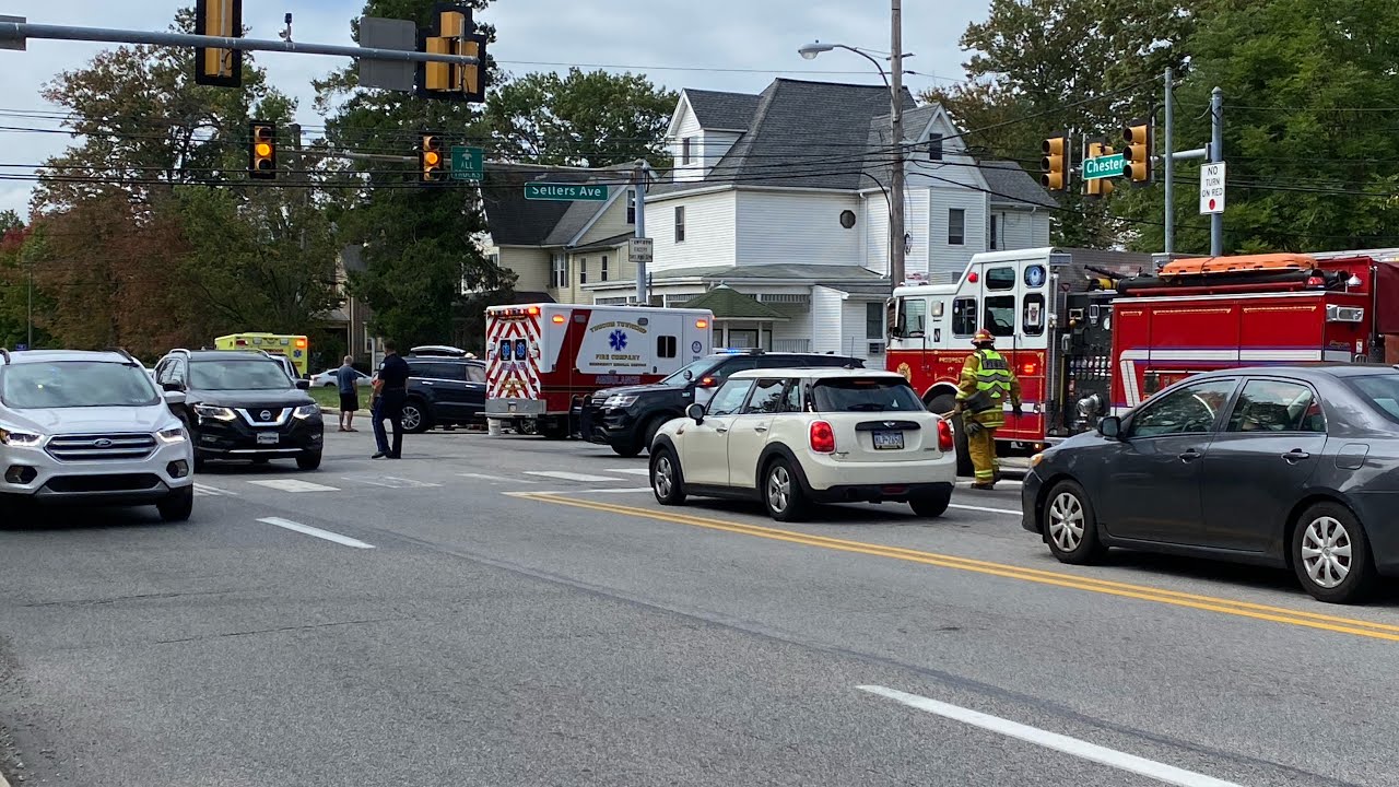 2 Vehicle Accident With Injuries W Chester Pike & W Sellers Avenue 927