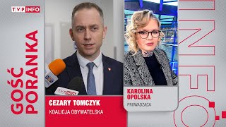 Cezary Tomczyk: Nie wiedziałem, że Suski jest terrorystą | GOŚĆ PORANKA