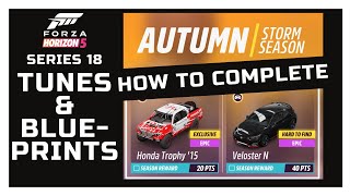 Forza Horizon 5 Series 18 Autumn How to Complete Tunes & Blueprints screenshot 5
