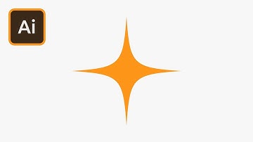 Twinkling Star in Illustrator | 2 Minute Tutorial