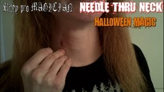 Needle Through Neck