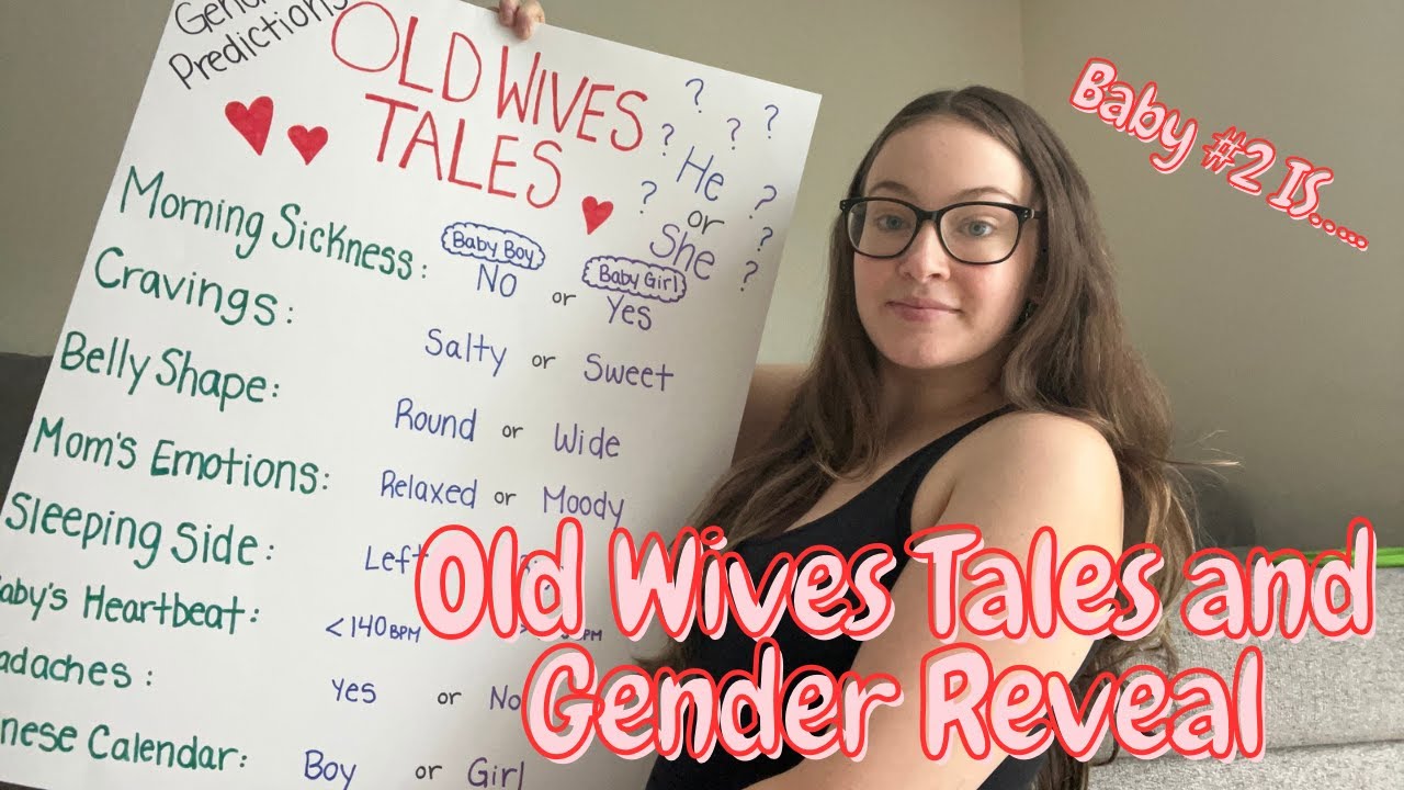 Old Wives Tales Gender Prediction + Gender Reveal!!