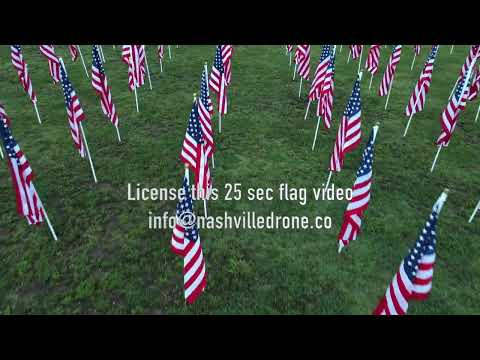 Field of American Flags Video.mov