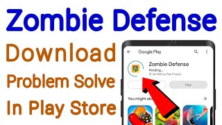 Zombie Defense App Download | Problem Solve | Not Install | Zombie Defense | Play Store | Ios screenshot 1