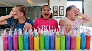 3 COLORS OF GLUE SLIME CHALLENGE!! Best Slimes Edition