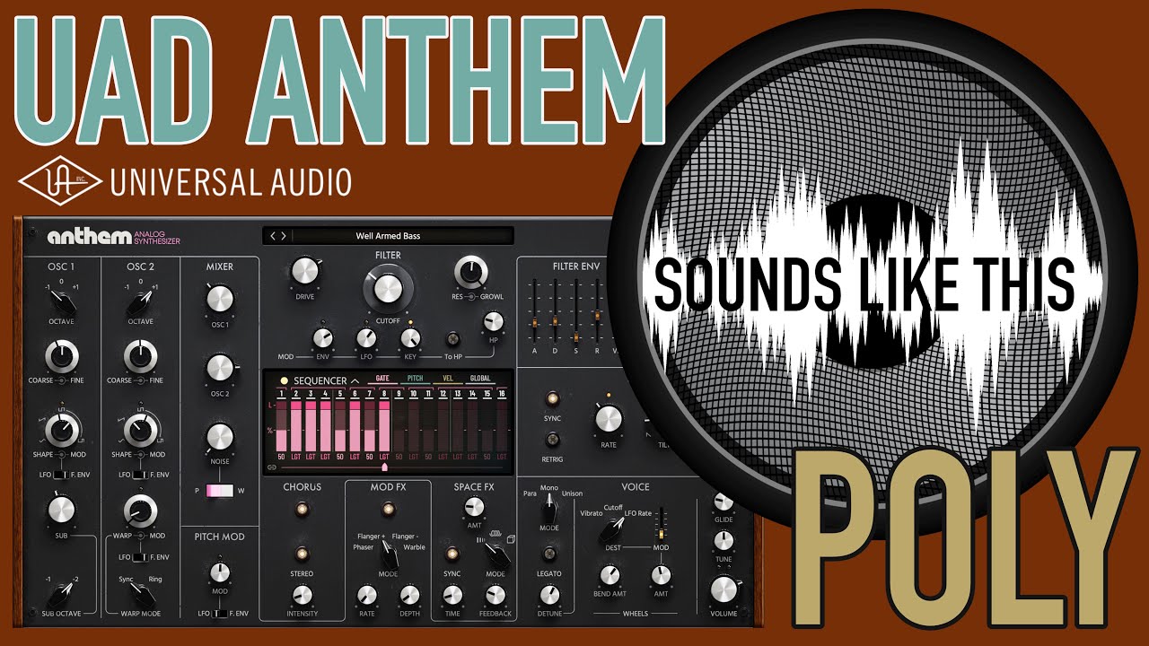UAD Anthem POLY | Sounds Like This