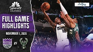 Kings vs. Bucks highlights: Top plays in Sacramento's 135-133 win | NBC Sports California