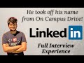 LinkedIn Interview Experience | Off Campus | Full Roadmap For Freshers  🔥
