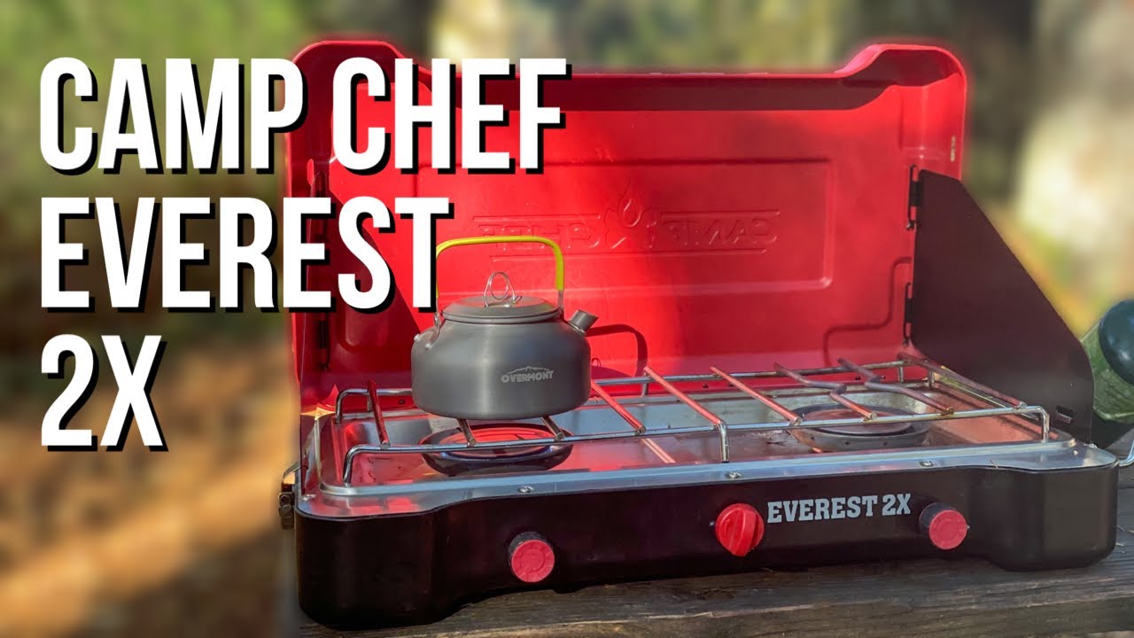 Camp Chef Mountain Series Everest High Pressure Two-Burner Stove