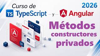 Typescript-Angular Course from Scratch | PRIVATE CONSTRUCTOR METHODS video(42)