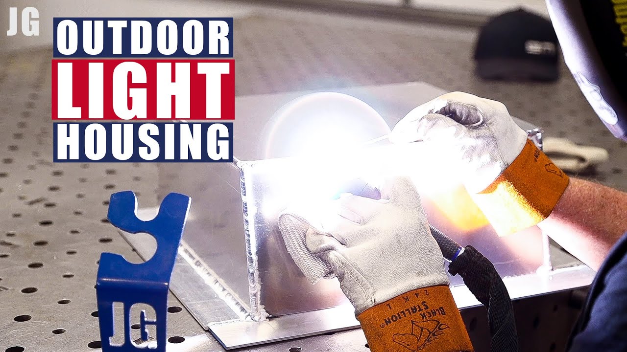 Aluminum Outdoor Light Fixture JIMBO'S GARAGE YouTube