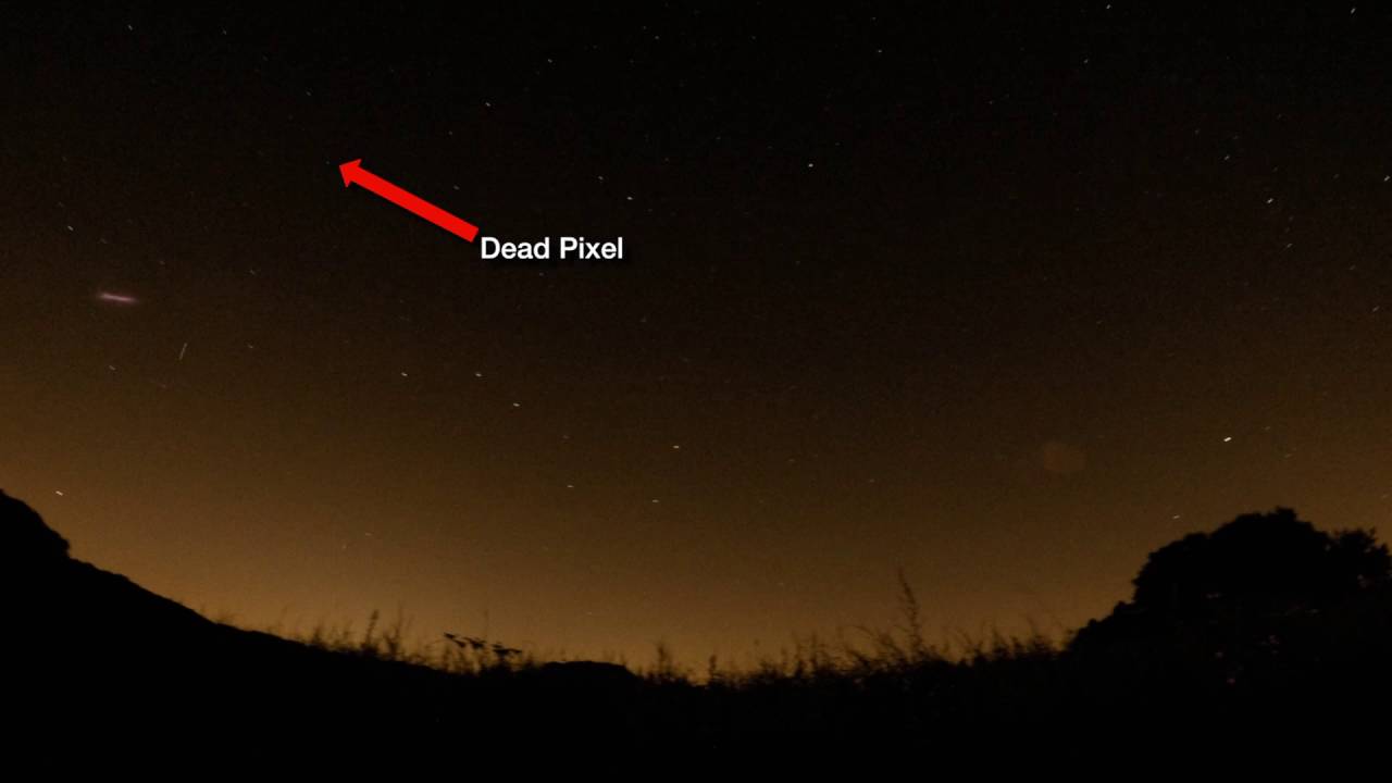 GoPro 4 Dead Pixel