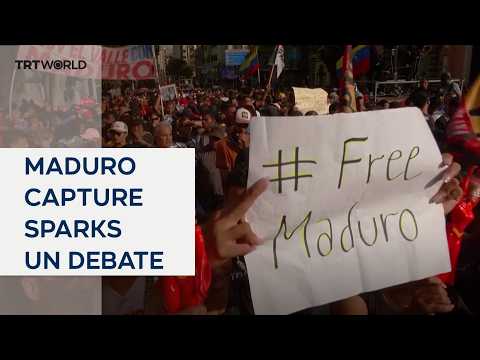 US capture of Maduro sparks international law debate at UN