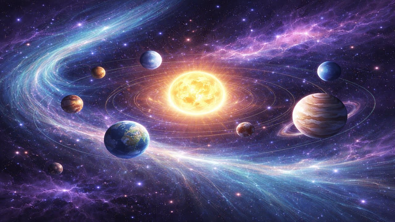 32Hz + 528Hz + 741Hz | Deep Sleep Ambient Music for Nighttime Rest (4K)