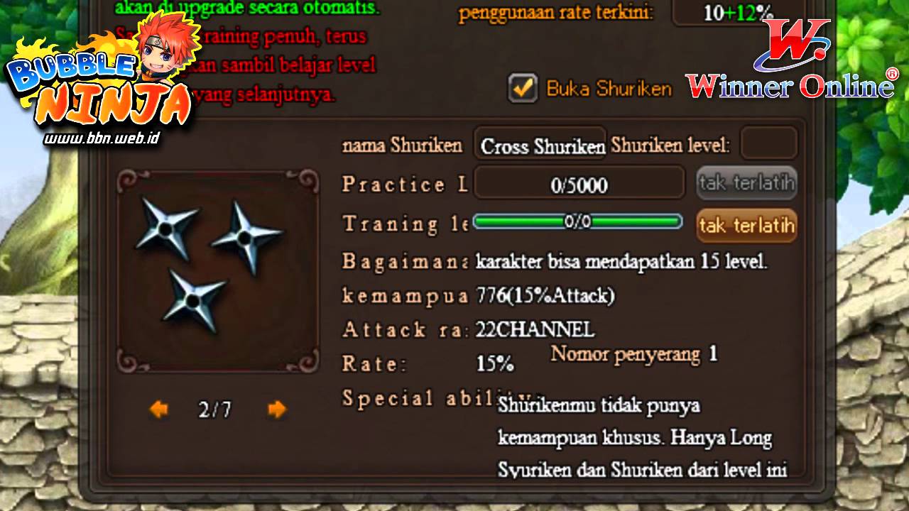 Bubble Ninja Shuriken - YouTube