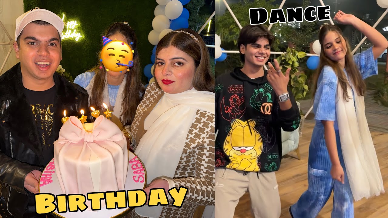 KIS FAMILY MEMBER KI BIRTHDAY KRI 😁 DANCE CHALLENGE 😍