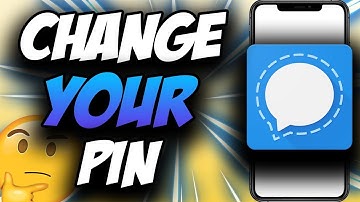 How To Change Your Pin On Signal 2021 ✅ How To Use Signal App