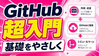 【超入門】GitHubの基礎をやさしく解説|Gitとの違いからPull Requestまで