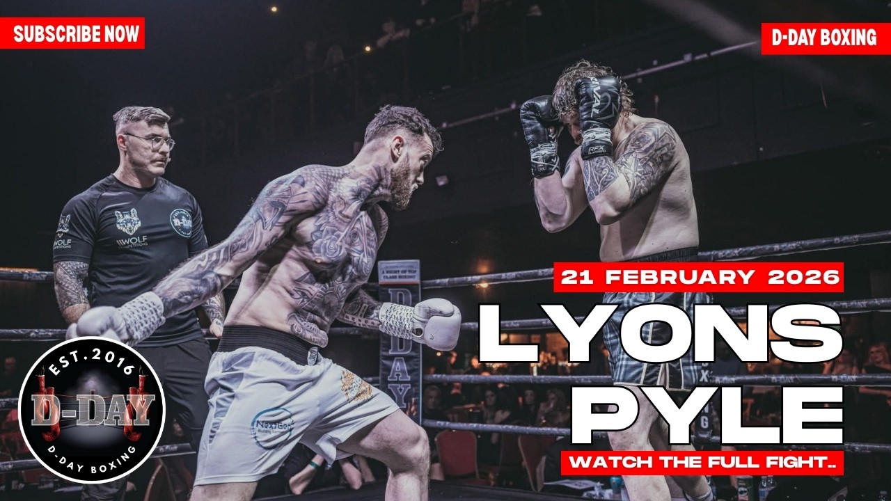 Fight 30 | Rory Lyons vs Rob Pyle | TKO Victory | D-Day Boxing - YouTube