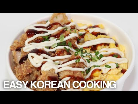 Easy Korean Cooking | Chicken Mayo 5-minute recipe