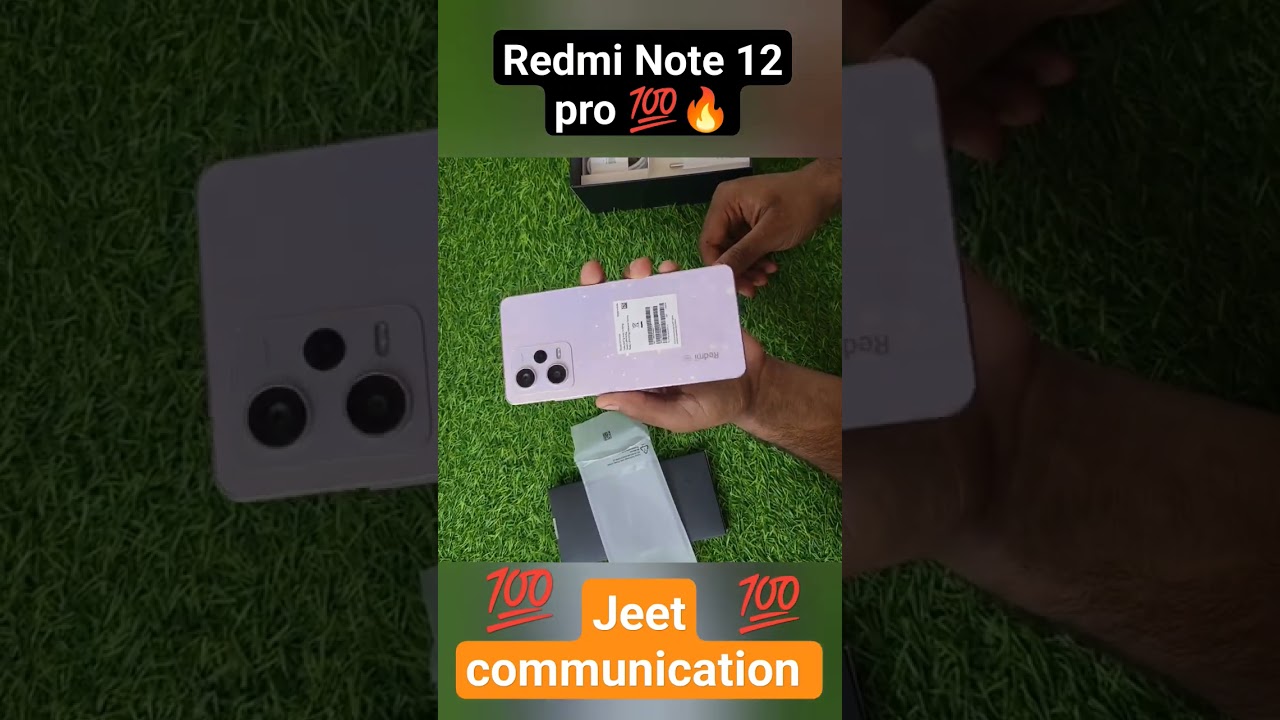 Remi Note 12 Pro || unboxing || first experience 😍 || 