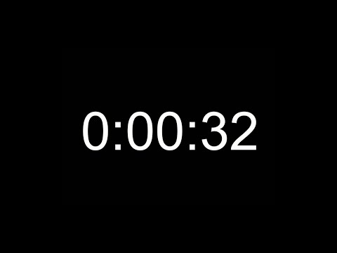 32 seconds timer
