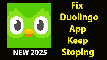 Fix Duolingo Keeps Stopping | Duolingo Crash Issue | Duolingo  | PSA 24
