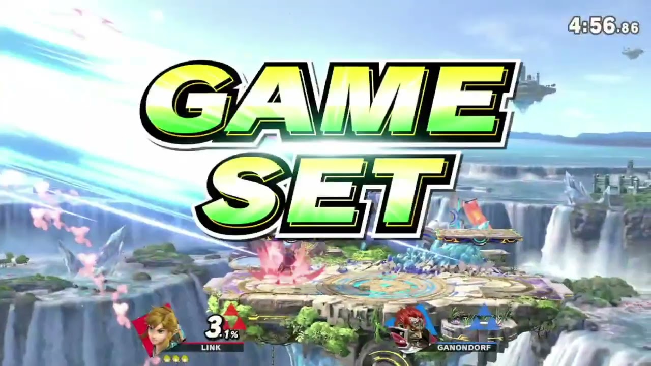 スマブラSP　リンク　VIPマッチ　対ガノンは近寄られたくないよね