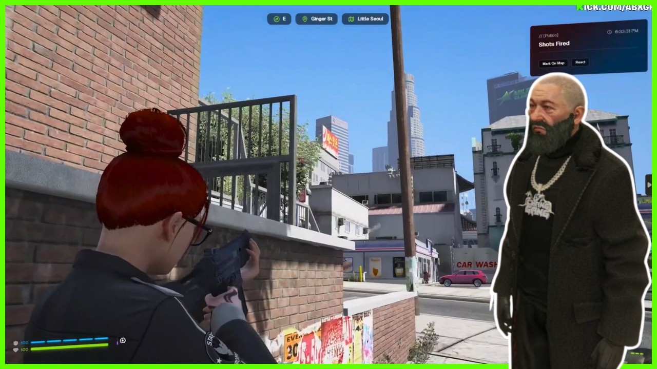 MR. K & CHANG GANG CHAOS! OFFICER KIBBLE SURVIVES A DEADLY AMBUSH!