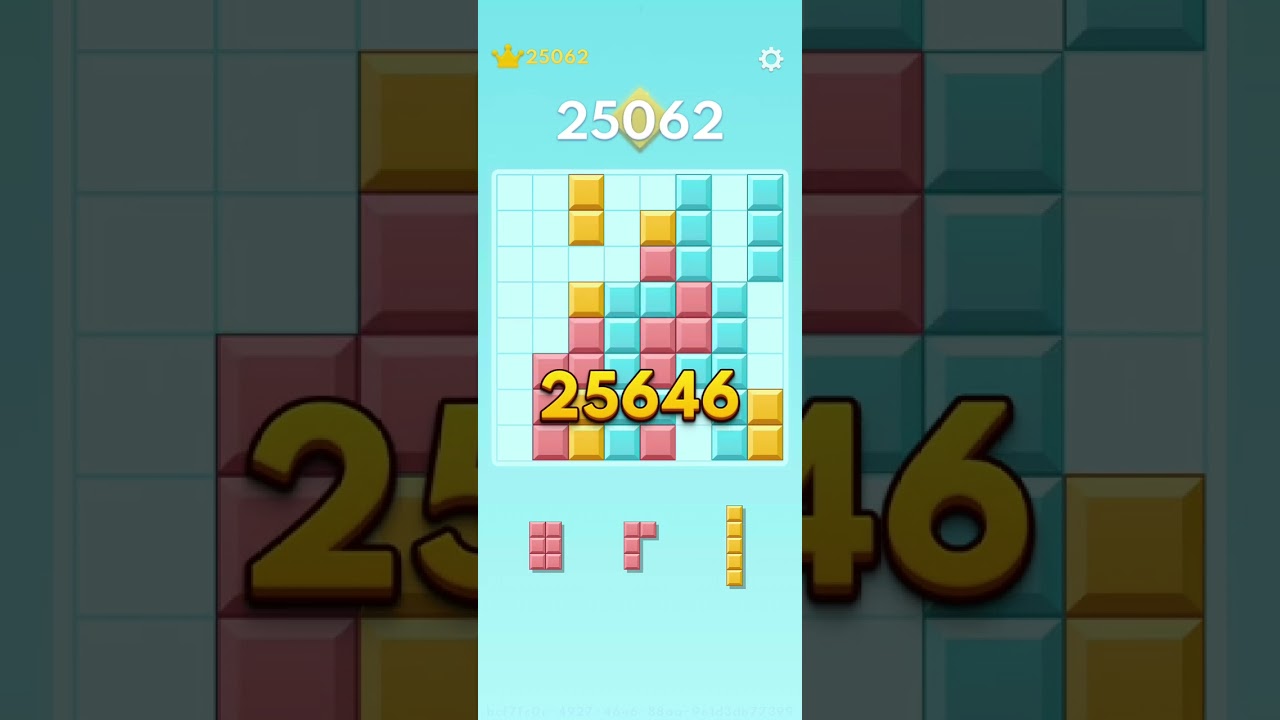 Trying to beat my high score in block blast!